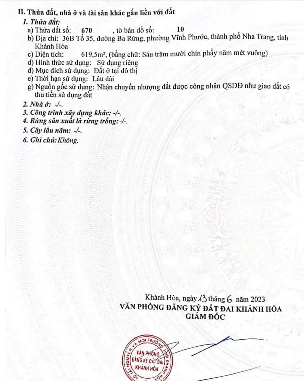 Bán lô đất đẹp mặt tiền đường Cao Văn Bé (đường Ba Rừng cũ) cách đường Phạm Văn Đồng và biển chỉ 10