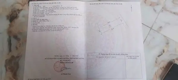 Hàng tuyệt chủng giá siêu đầu tư - duy nhất 1 lô 115m2 Vân Tảo Thường Tín giá 25tr/m2 ô tô vào đất