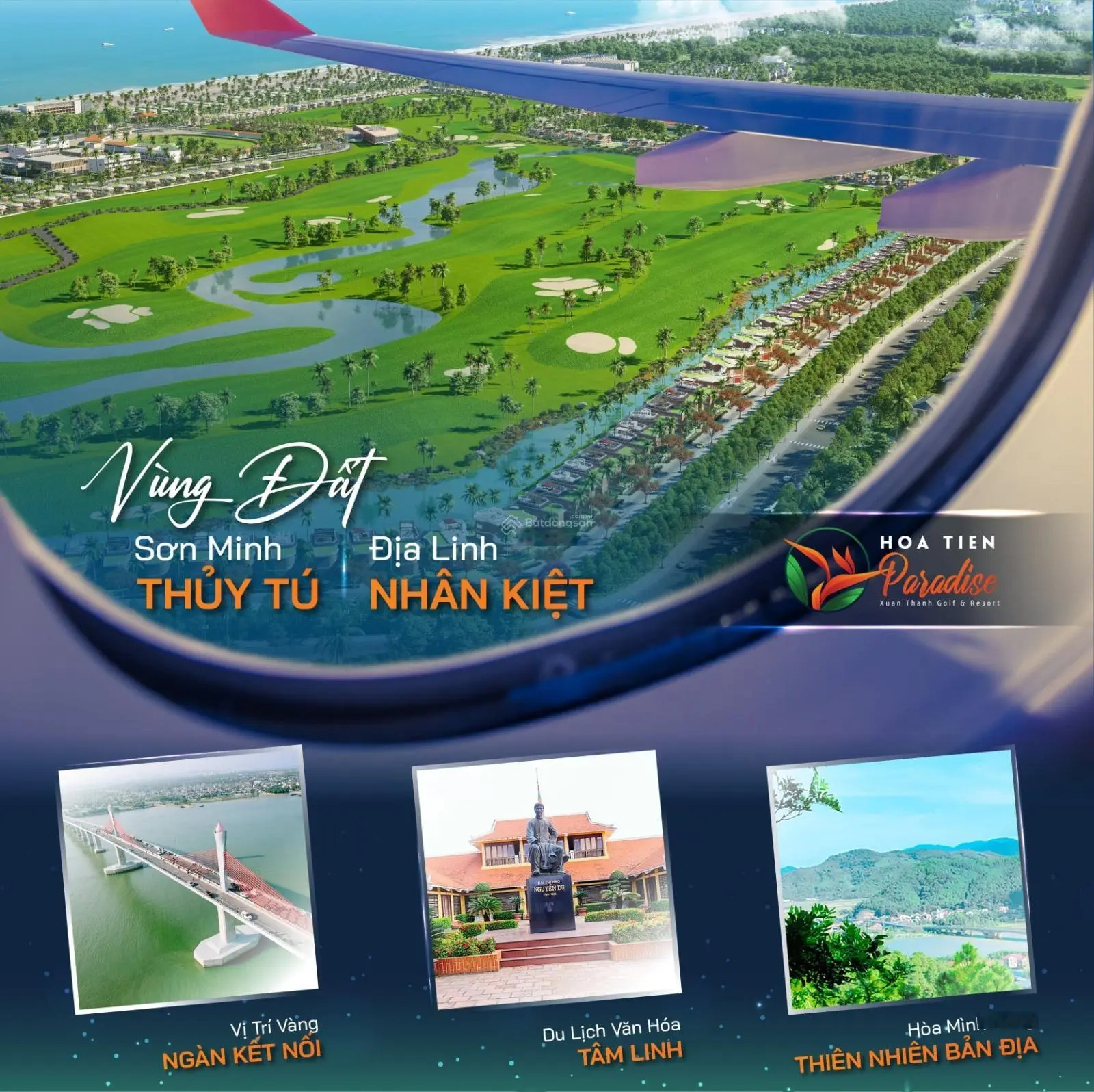 Biệt thự sân golf view biển - 450m2 - 2 tầng 8 tỷ 5 SV. L2.46