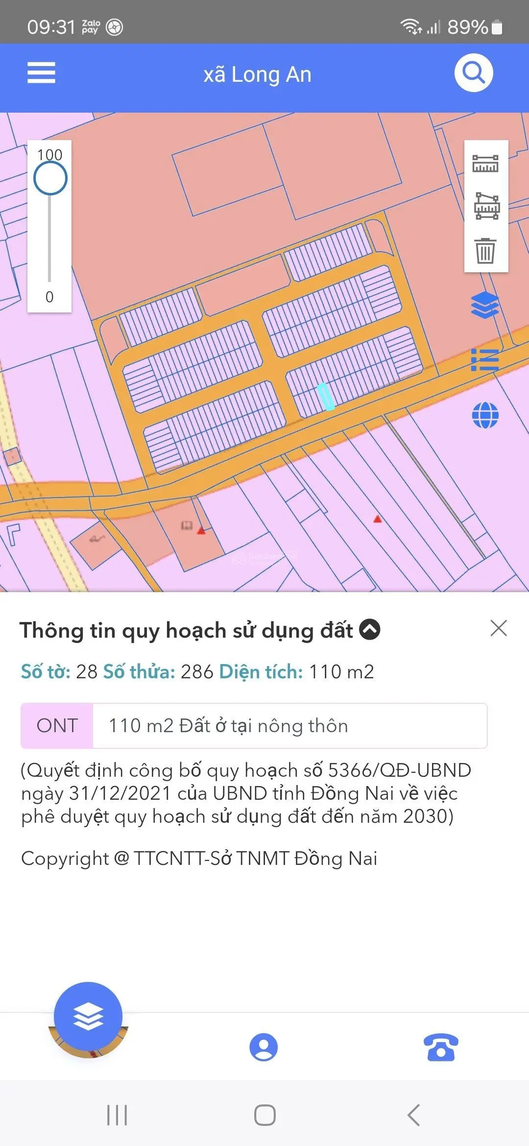 Lô đất Full thổ cư. Mặt tiền đường Giải Phóng. Đường công vụ sân bay long thành