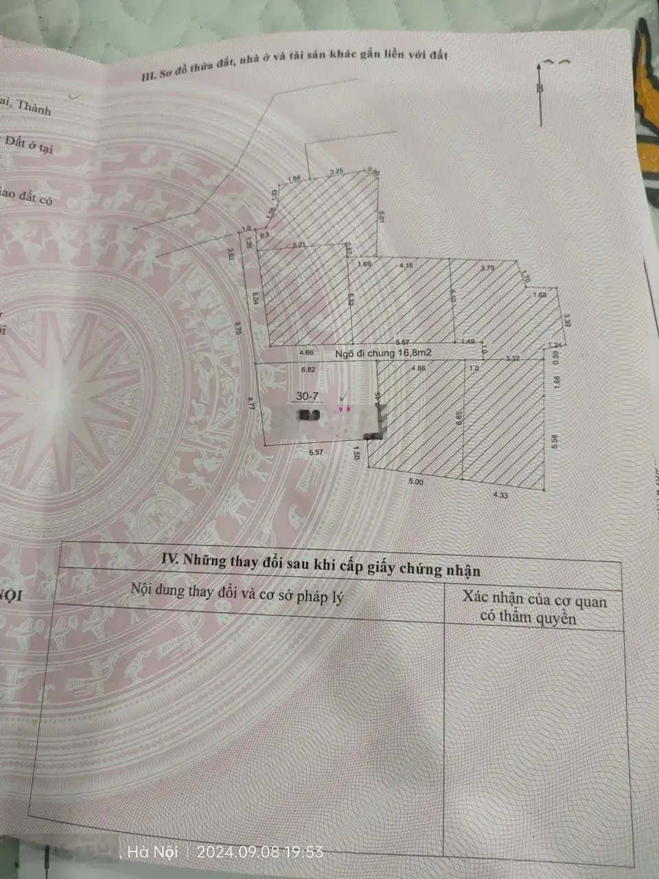 5.93 tỷ - Giáp Bát - Kim Đồng - 5 tầng mặt tiền to ở ngay - ngõ nông