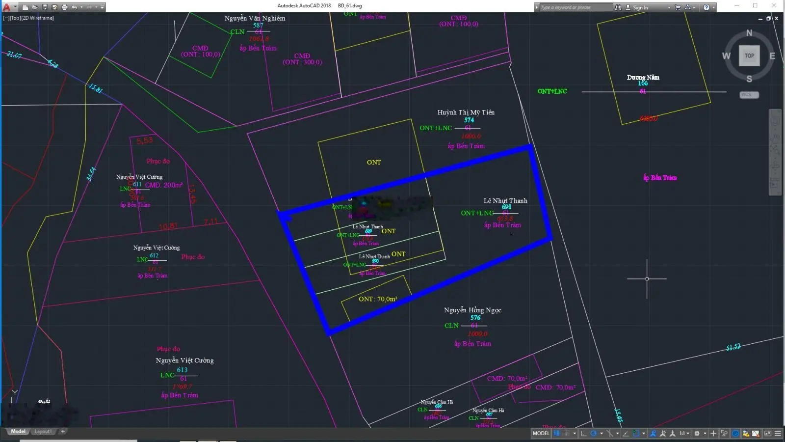 Bán 3 lô 180m2 đất ở, khu Bến Tràm, mỗi sổ đều có 120m2 thổ cư, lộ xóm lưu thông 7m, giá cực ngộp