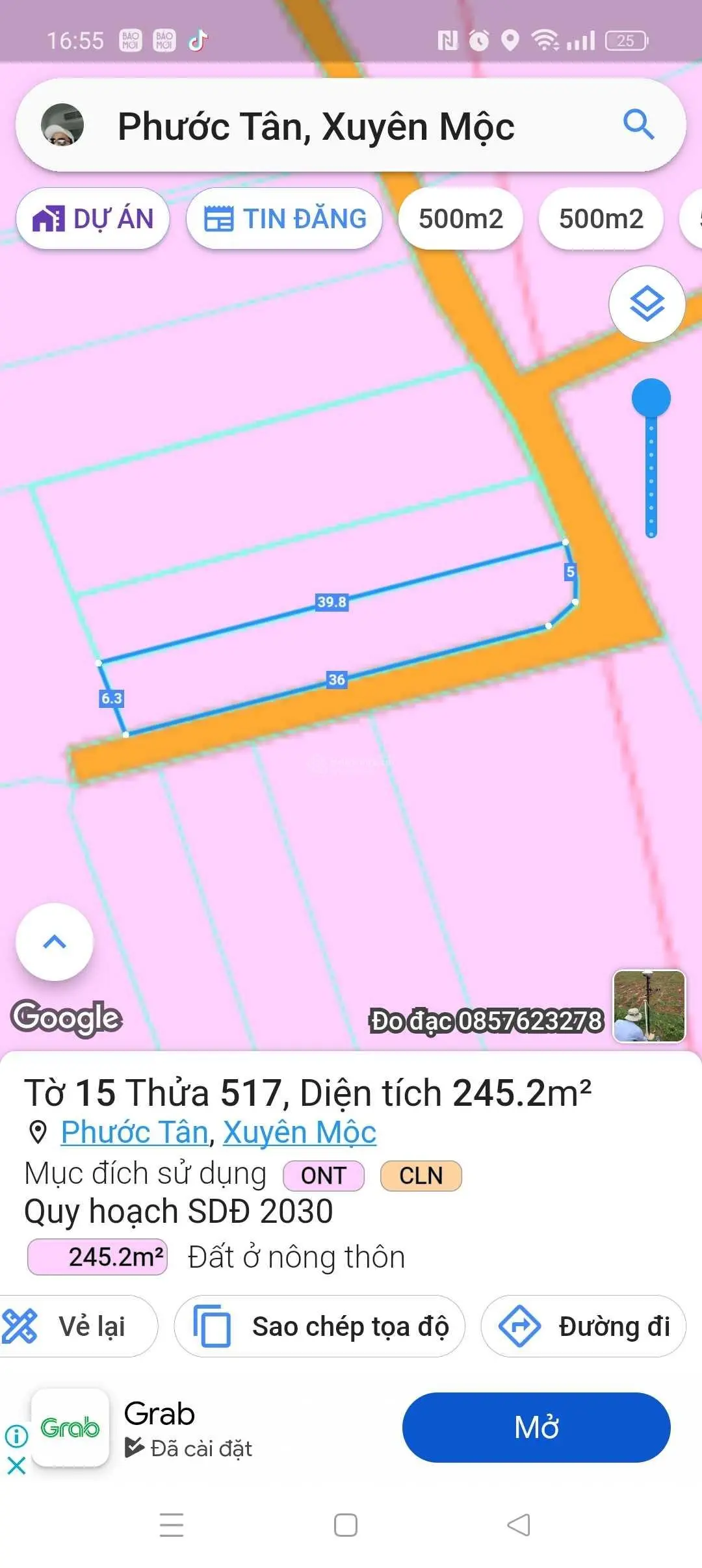 Đất trống, lô góc 2 MT Phước Tân cách Phước Bửu chỉ 2km