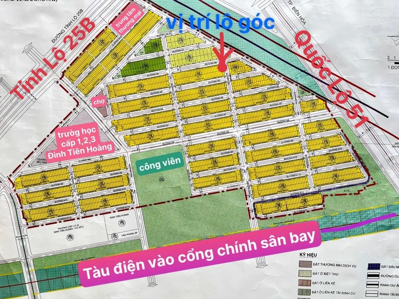 Chỉ hơn 1,85 tỷ sở hữu ngay lô cực đẹp N4 N5 N6 N7 N8 N9 KDC An Thuận cổng chính sân bay Long Thành