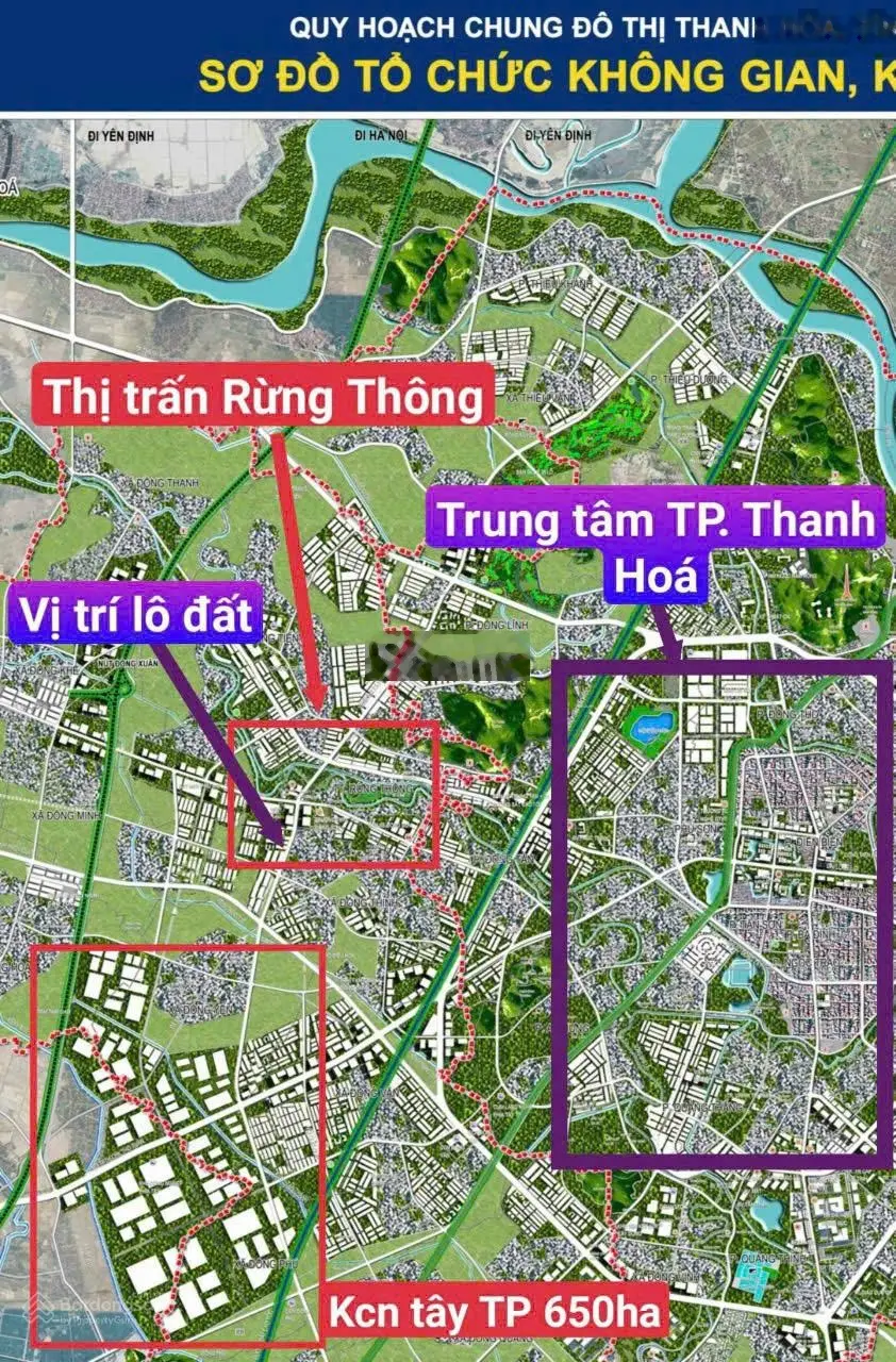 Bán lô đất view hồ, thành phố Thanh Hoá, ngay cạnh bệnh viện đa khoa Đông Sơn. 0963 532 ***