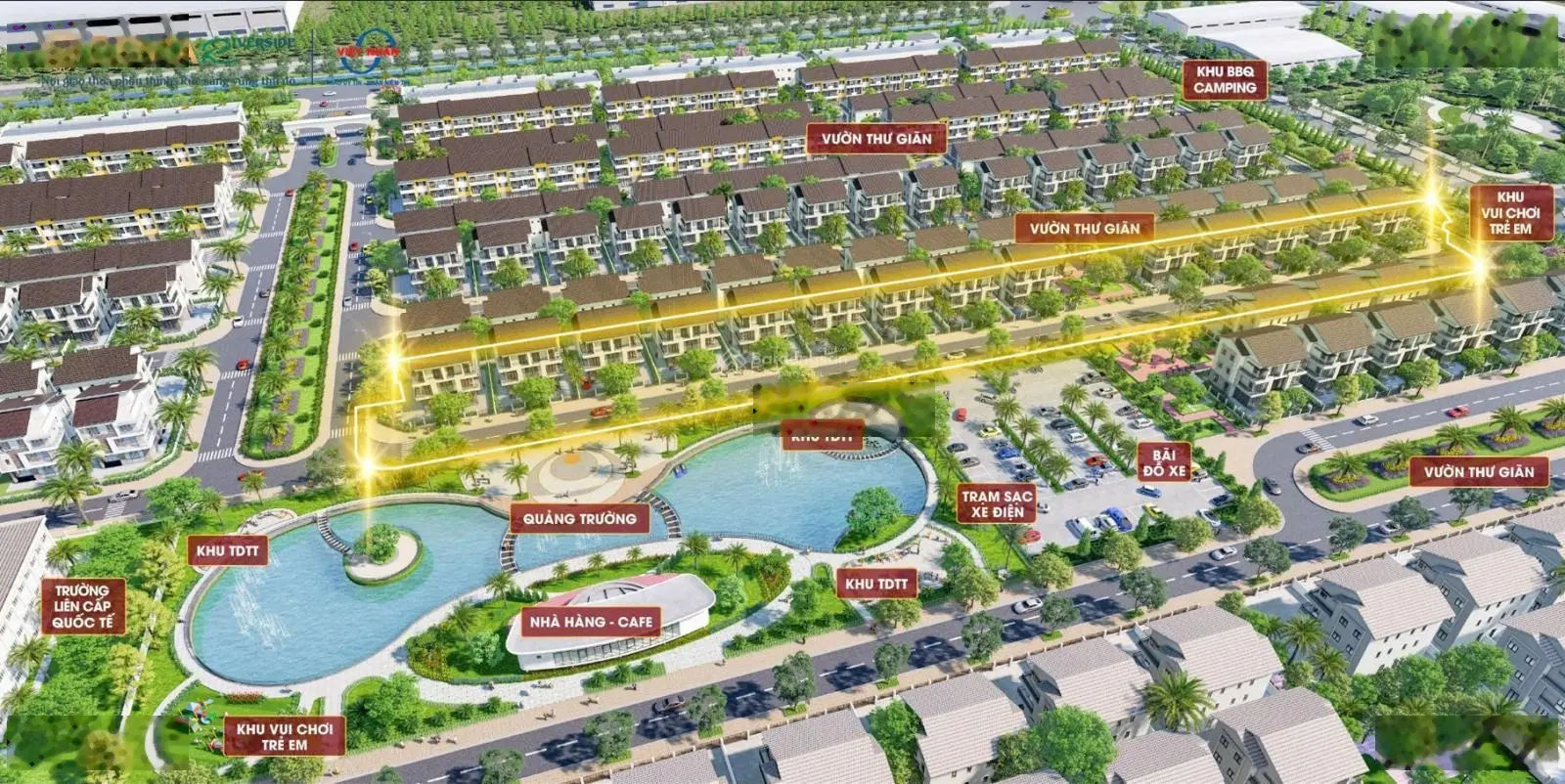 Biệt thự Centa Riverside, 9.8 tỷ, 180m2, hướng nam. Căn đẹp hiếm còn sót. Lh Em Tài 0965 889 895