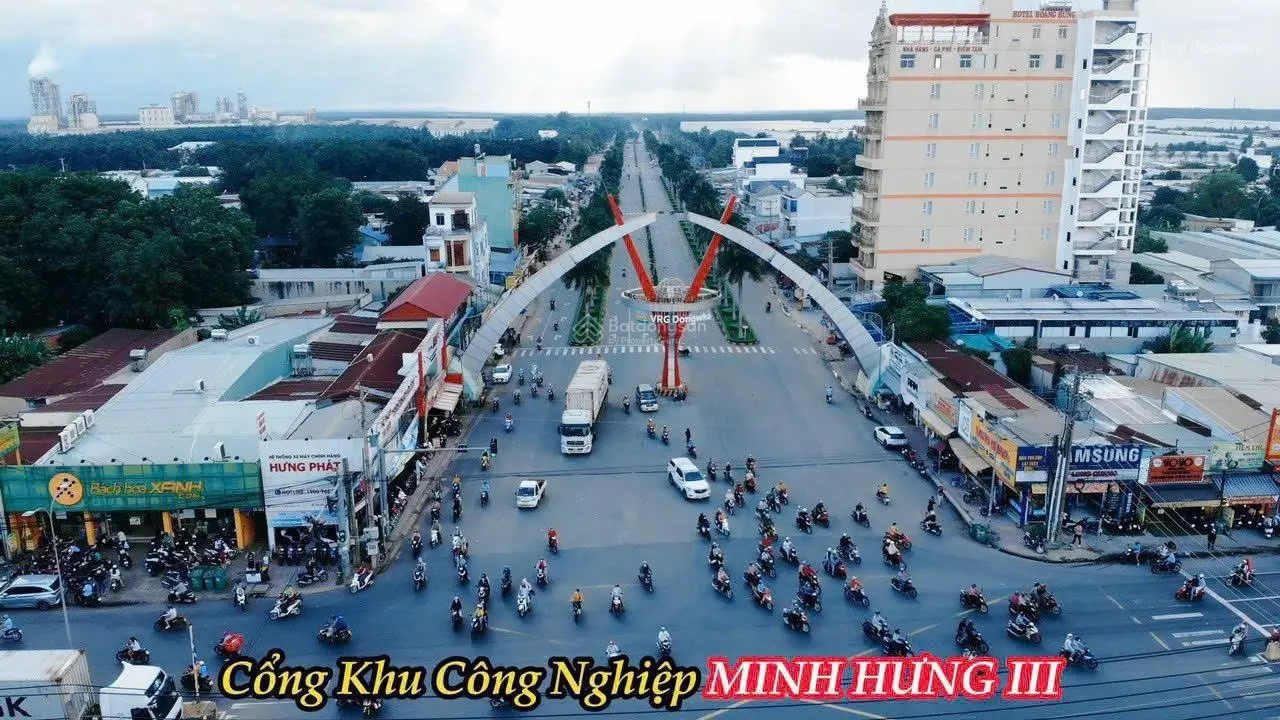 BÁN RẼ ĐẤT TRUNG TÂM THỊ XÃ (10X52=524M2)SHR , THỔ CƯ, GIÁ 439 TRIỆU TIỆN ÍCH NHƯ BÌNH DƯƠNG