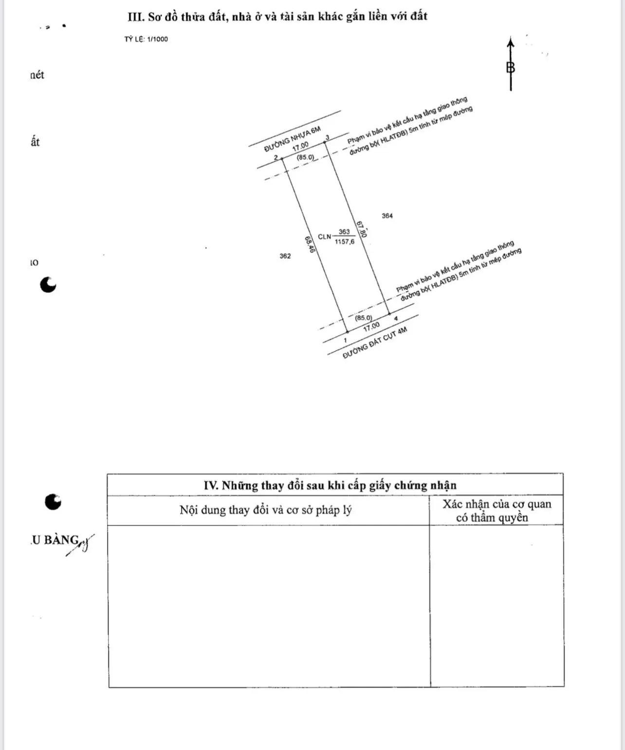 Bán đất nhà xưởng tại thửa số số 363, TBĐ số 1, xã Trừ Văn Thố, Bàu Bàng, Bình Dương