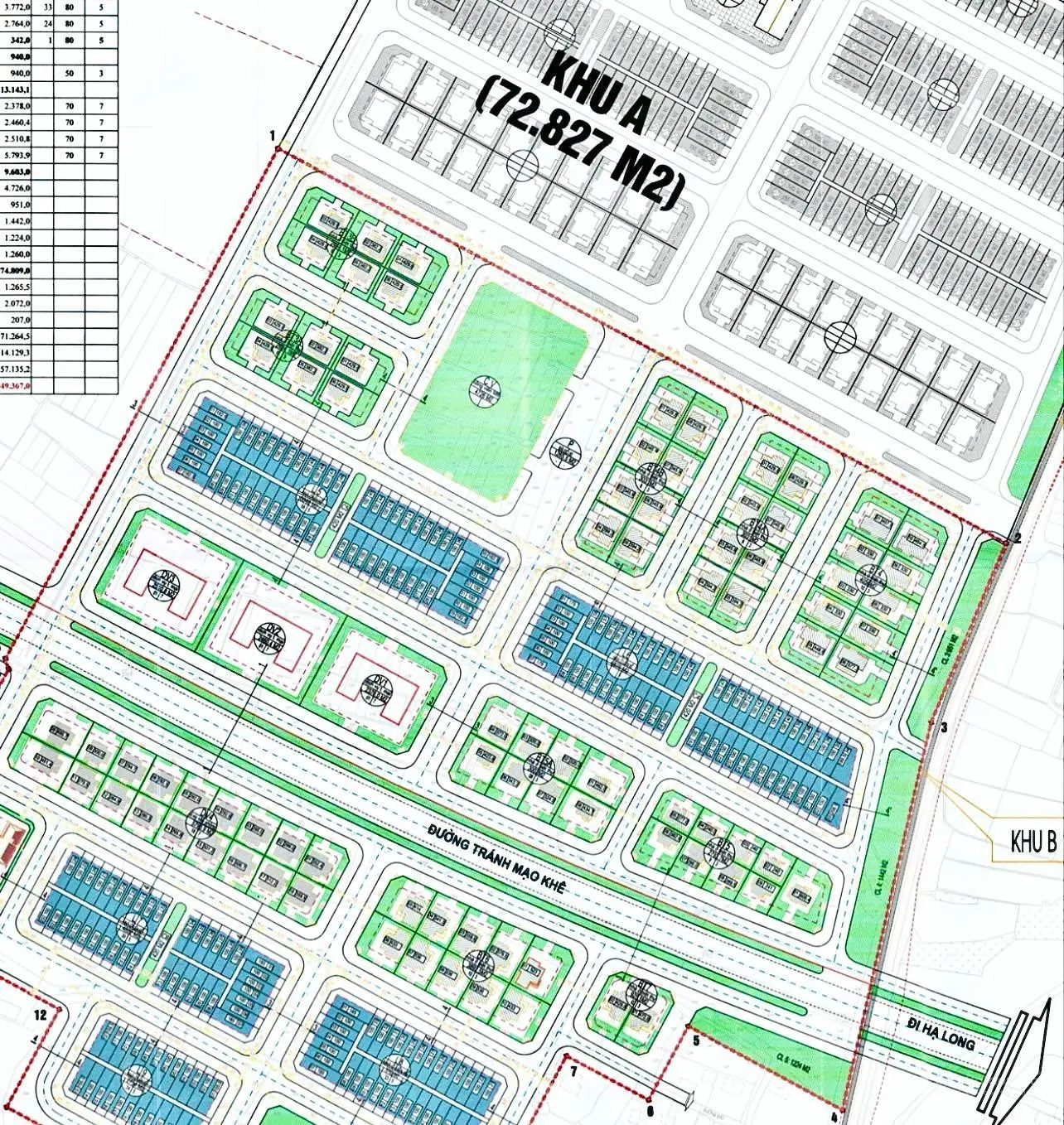 Biệt thự BT3A - 01 429,9m2 Vĩnh Hoà B - Giá hấp dẫn 16tr/m2 có thương lượng