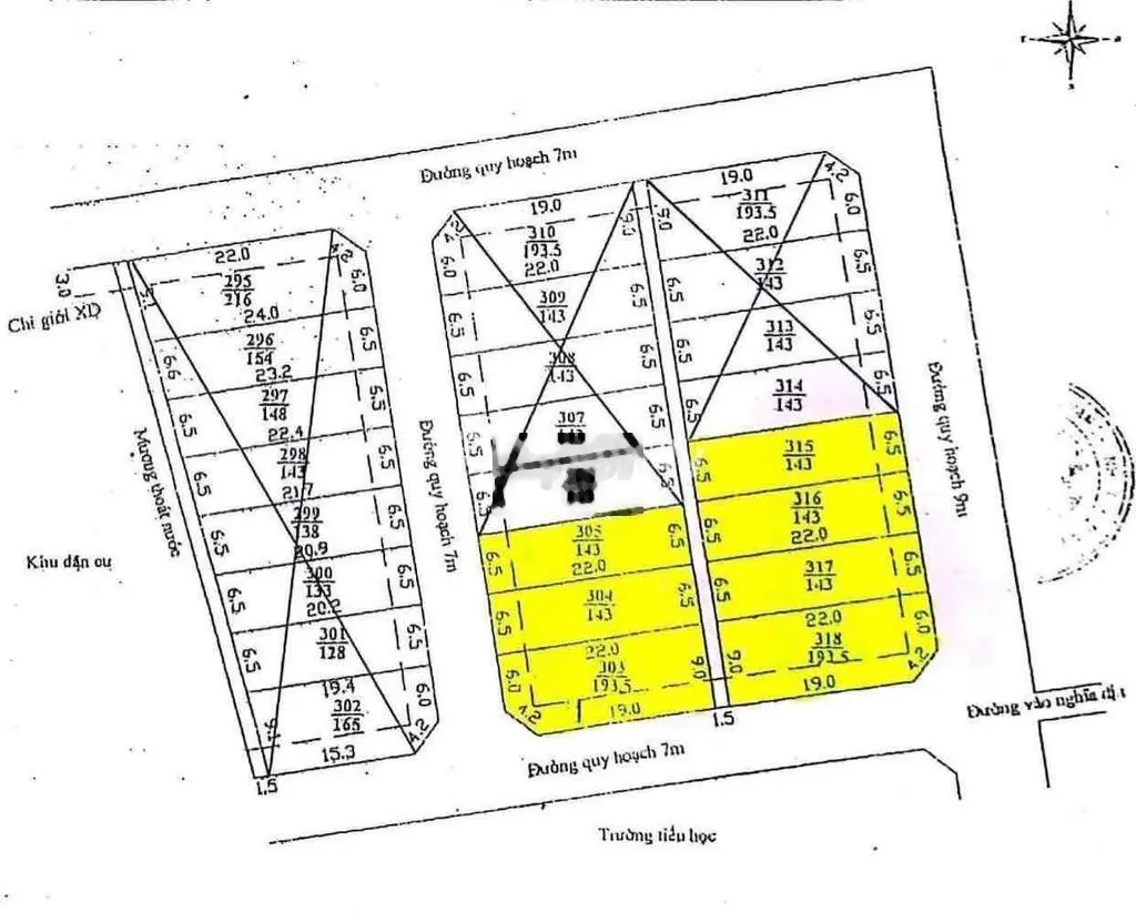 Bán đất Kqh Tây Trì Nhơn, Phú Thượng