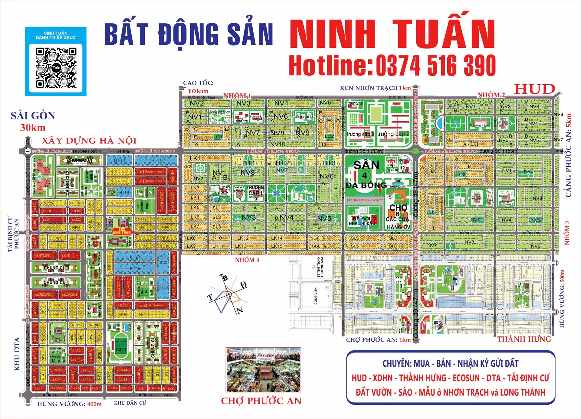 Bán lô đất đẹp HUD SL6 - Vị trí trung tâm, tiềm năng sinh lời cao