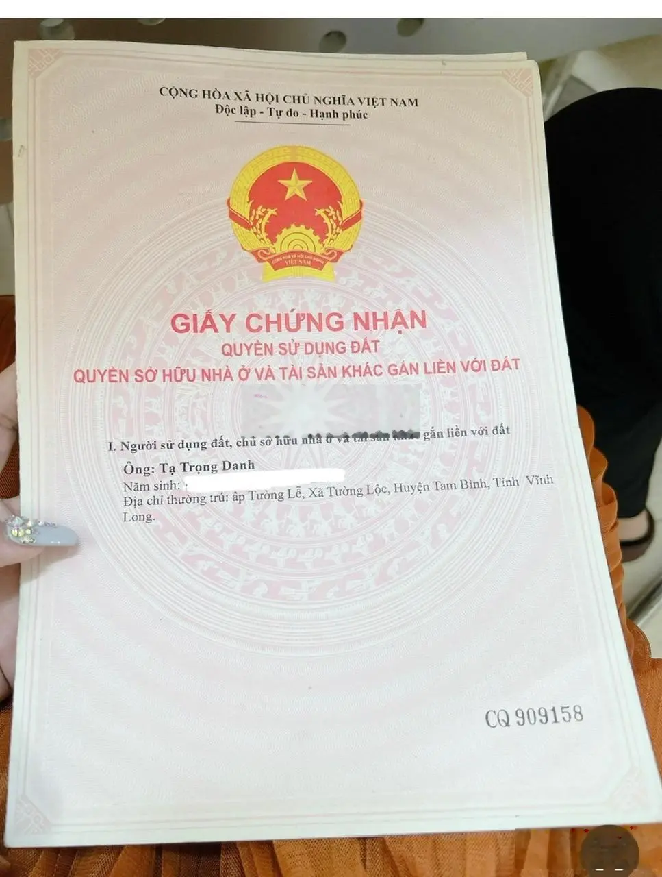 Cần bán nhà 1 trệt 2 lầu 2 mặt tiền ngay thị trấn Cần Giuộc Long An