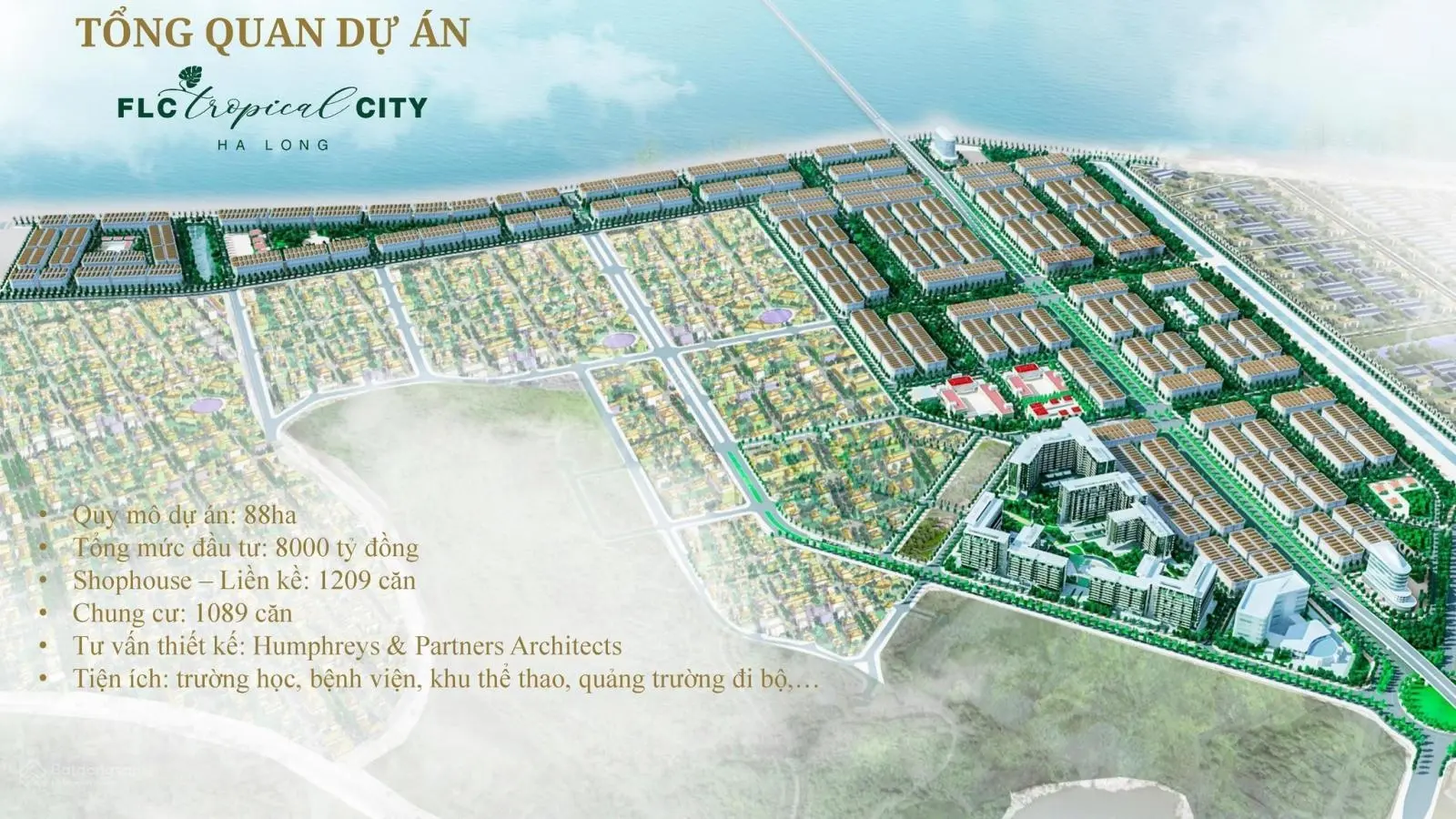 Chào bán các căn shophouse dự án flc tropical city ha long