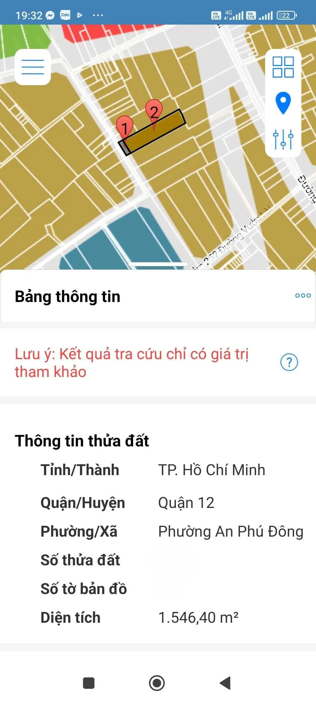 Khủng 1550m2 (bao đầu tư) bán biệt thự 3 lầu Vườn Lài An Phú Đông Quận 12 giá rẻ 34 tỷ