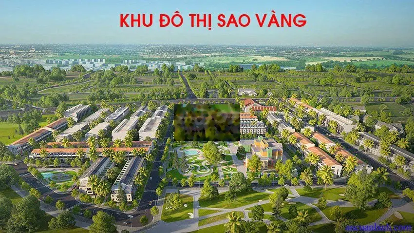 Bán đất Đức Hòa xã Hòa Khánh Đông, KDC Sao Vàng, DT 90m2