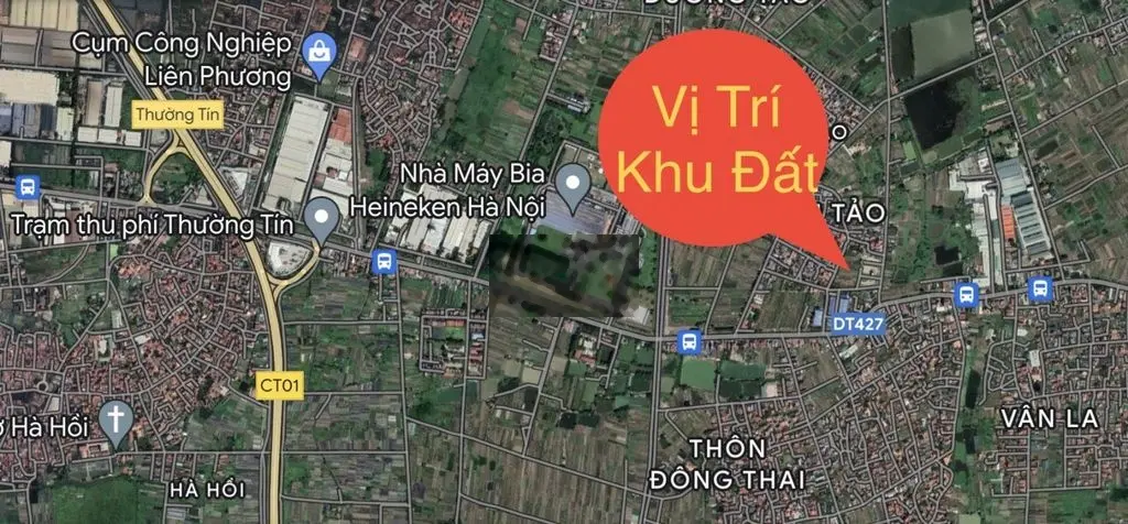 Cần bán đất đấu giá thường tín-cạnh sân golf -vành đai 4 -giá chỉ 5xtr