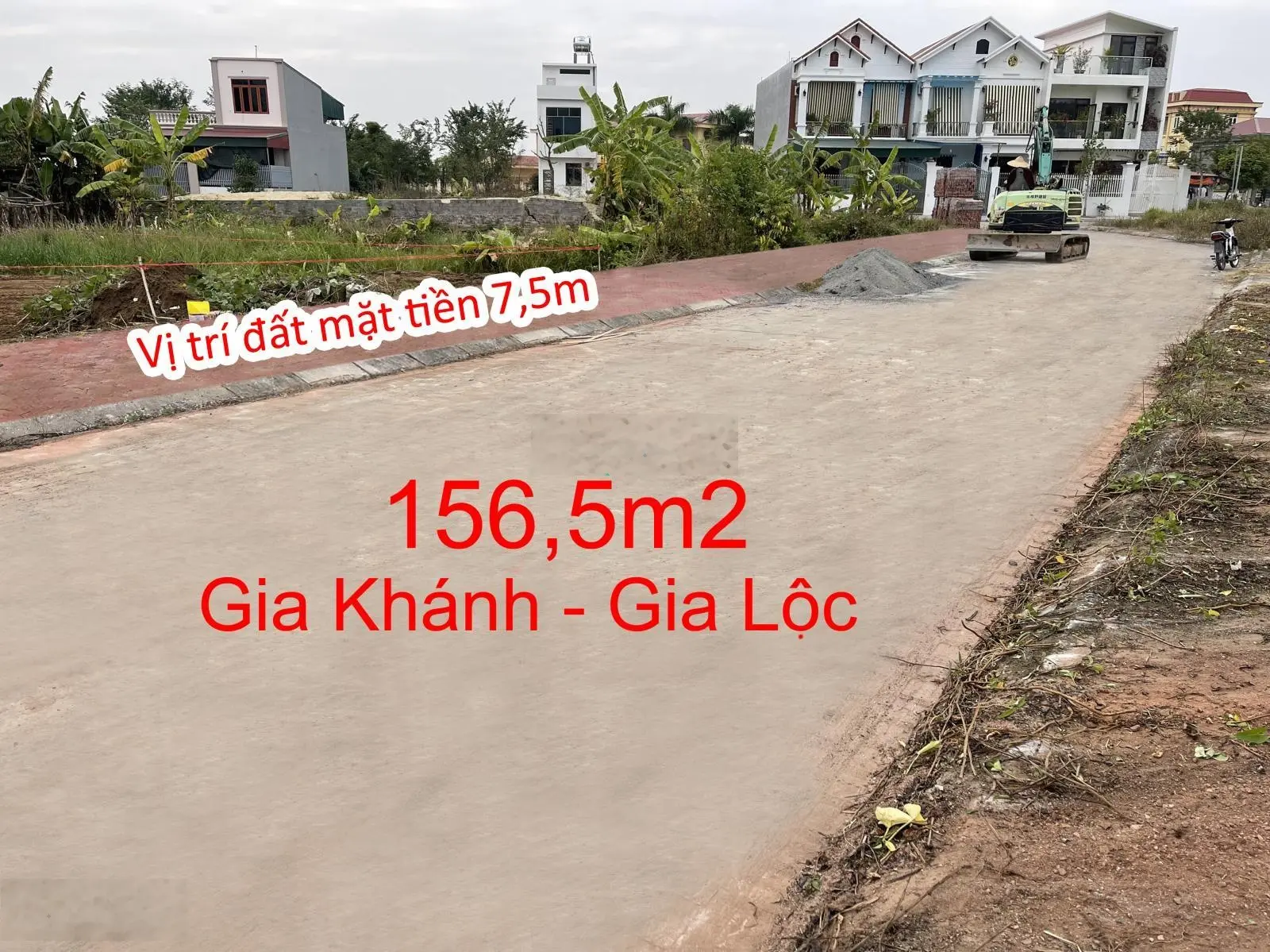 Bán lô biệt thự rộng rãi tại tt xã Gia Khánh