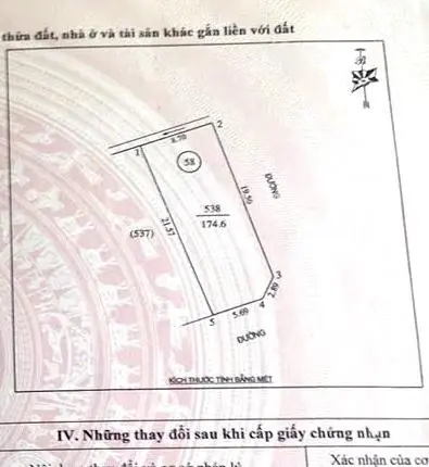 Lô góc biệt thự siêu hiếm, Đông Nam 174m2 khối 9 Quán Bàu