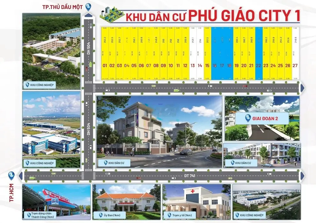 Bán đất chính chủ 255m. Đường An Bình 60, Sát 4 KCN Lớn.