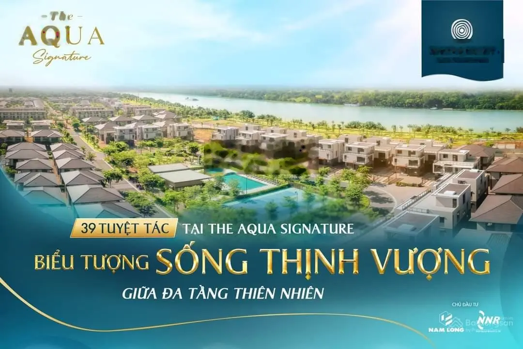 Nam Long mở bán villa vịnh, villa ven sông Vàm Cỏ Đông tại Waterpoint giá từ 8.6tỷ 0909425758