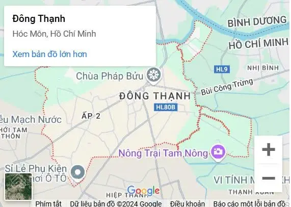 Hiện Gia đình đang có nhu cầu bán 1 thửa đất nông nghiệp diện tích 853m2 tại địa Chỉ xã Dông Thạnh