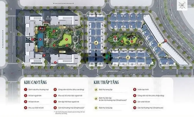 Bán Biệt Thự đẹp Victoria Village đã có sổ DT 270m2 giá 80 tỷ alo eNhi