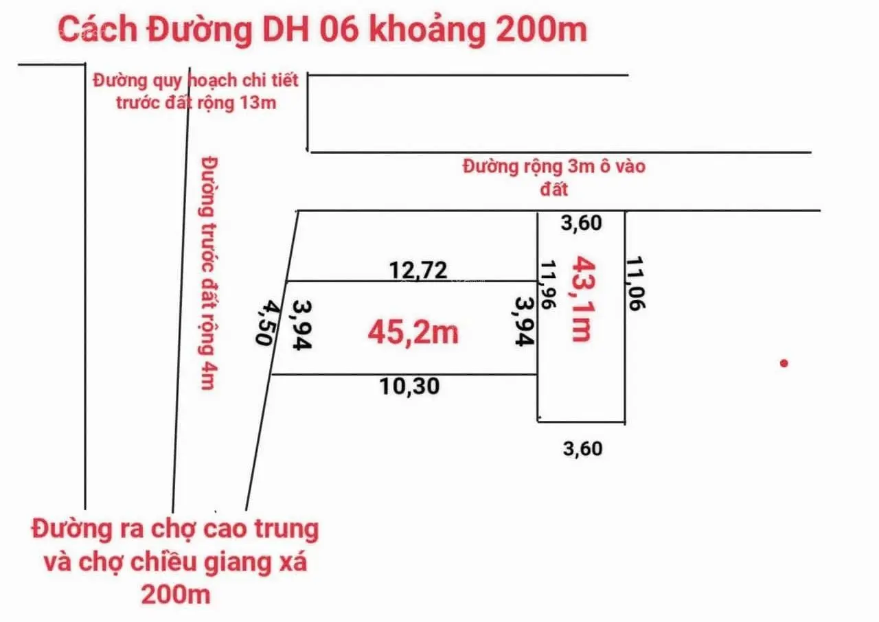 Chính chủ gửi bán 4 lô đất khu vực cao trung Đức Giang Hoài Đức gần đường 32. Khu đô thị Nam 32