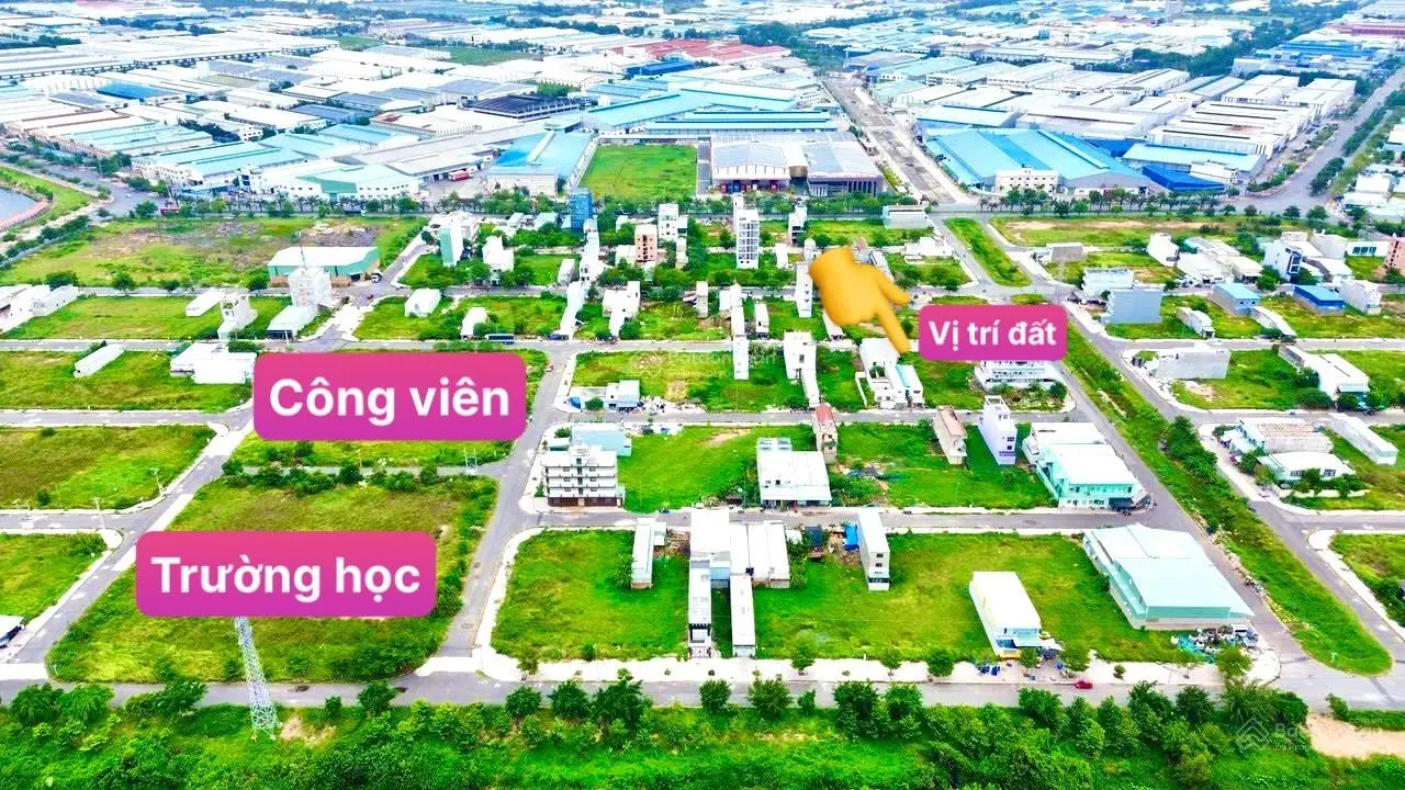 Bán đất 130m2 gần công viên sổ hồng sẵn sang tên ngay