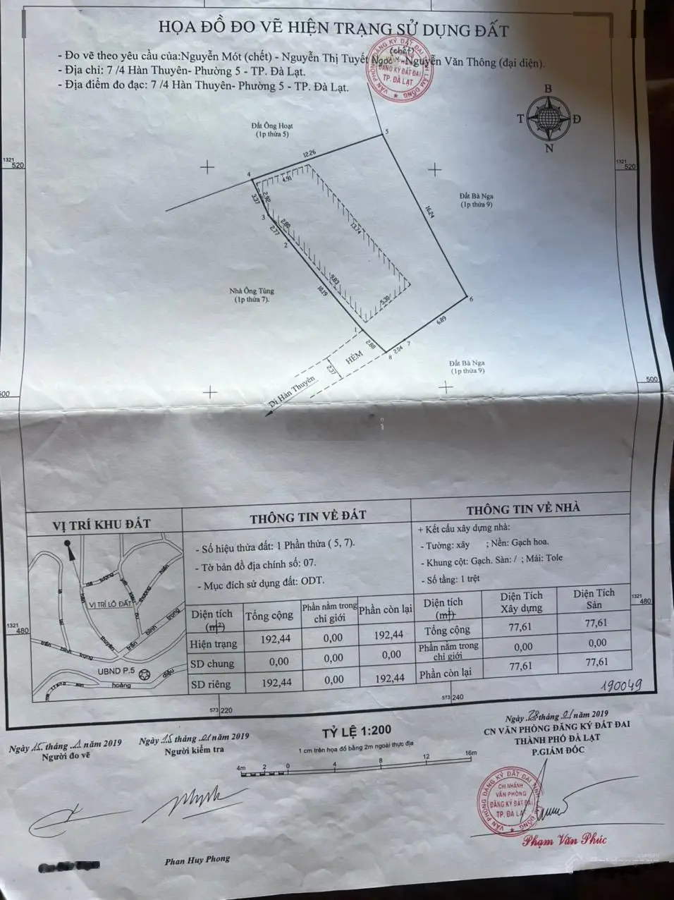 Chính chủ bán gấp nhà mới xây giá ngợp Hàn Thuyên, Đà Lạt