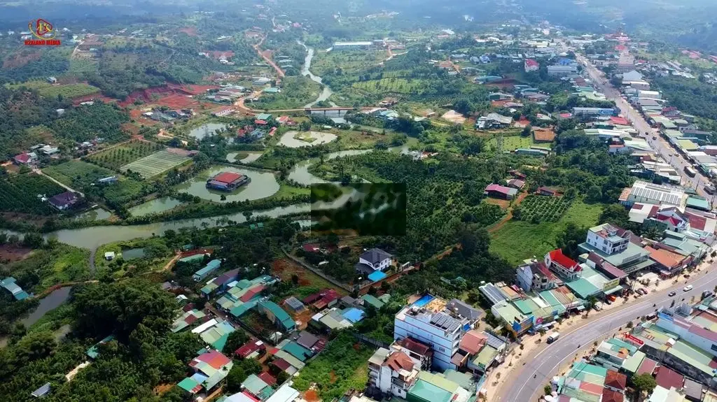 Bán Đất Ngay chợ Nhân cơ, 40m mặt đường, view bao thoáng đẹp.