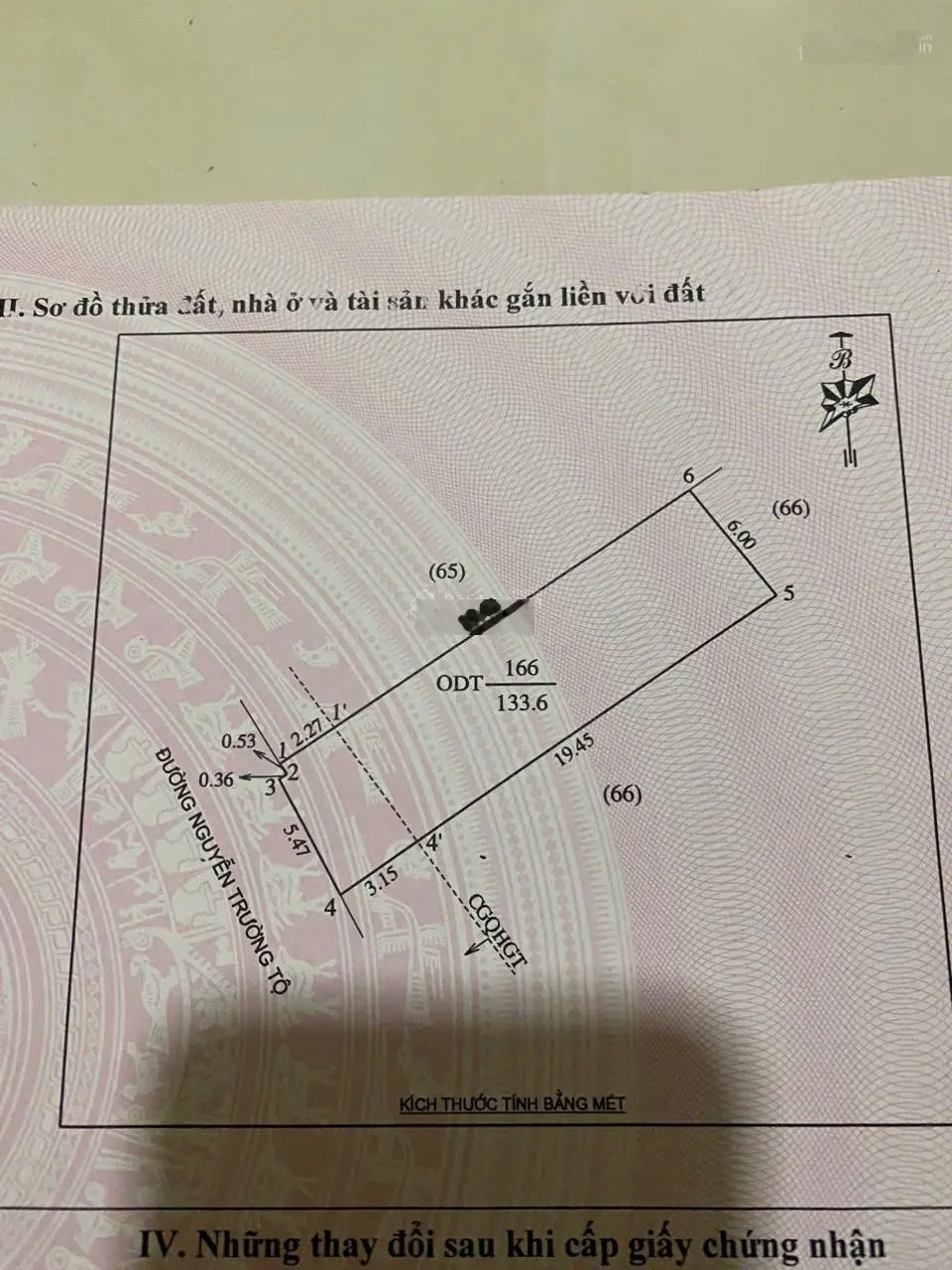 Bán Lô đất mặt tiền đường Nguyễn Trường Tô 6x23m có nhà cấp 4 làm ốt chốt giá cực tốt