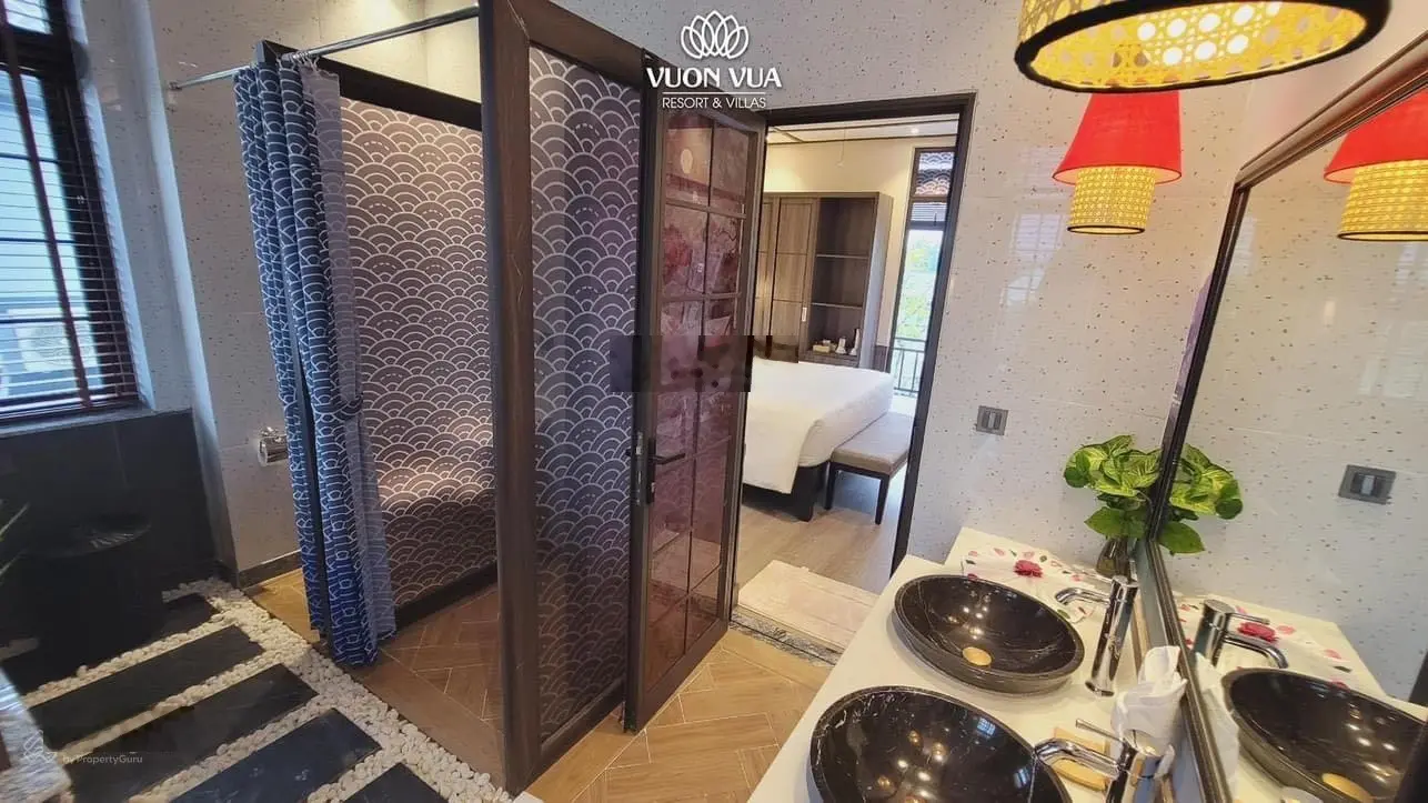 Bán BT Onsen Villas Nhật Bản siêu Vip, DT 360m2, DTXD 198m2, sục khoáng xông khô riêng tư