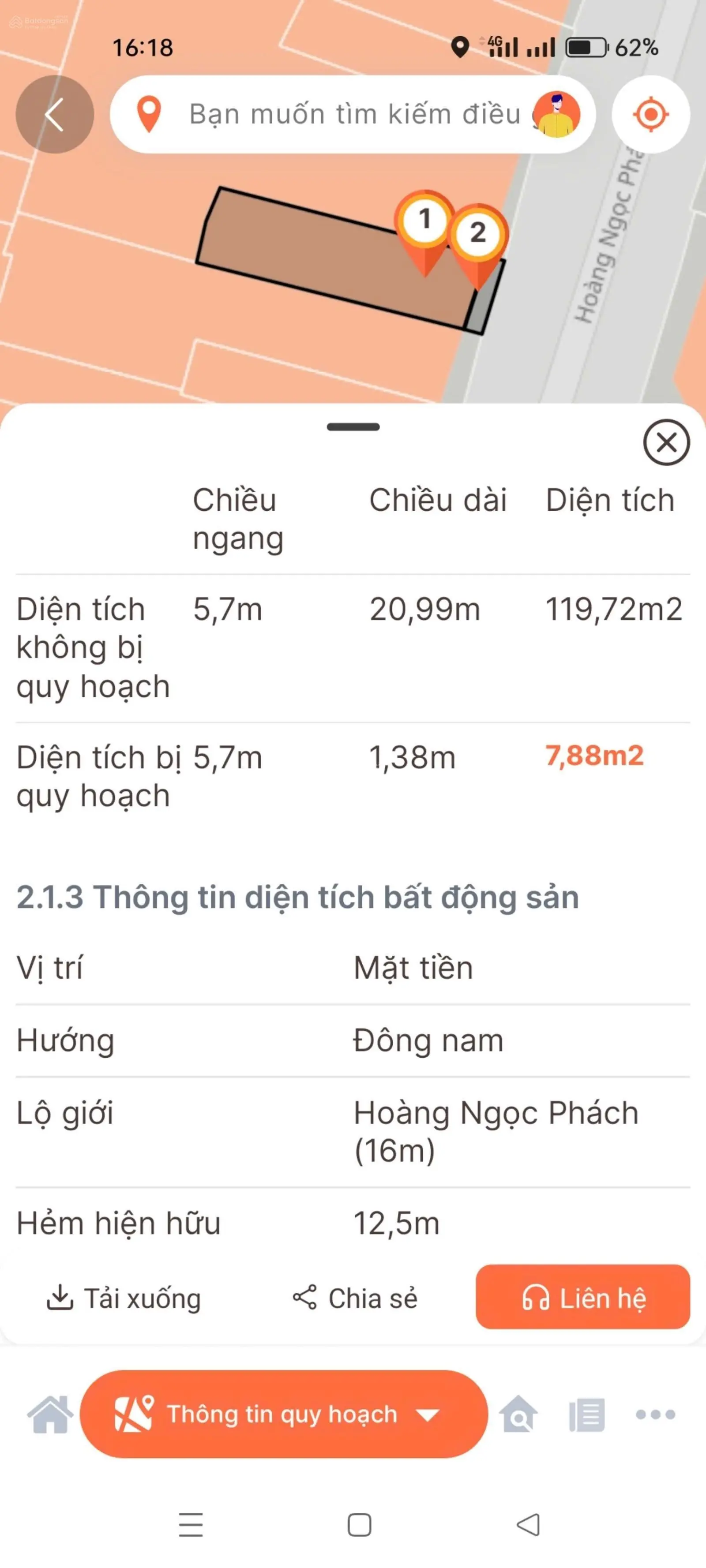 Nhà mặt tiền chợ phường 18 - hoàng ngọc phách - tân phú - 128m2 [5.7*22.4m] - 7pn - đường nhựa 13m