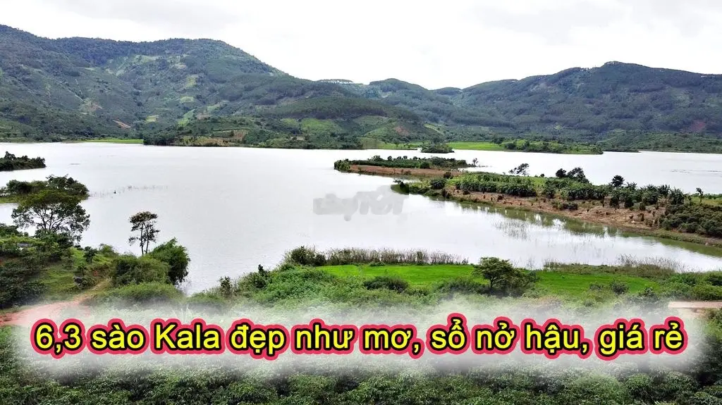 Bán đất Kala, tổng 6,3 sào, view đẹp, hồ nước thơ mộng, khí hậu mát mẻ