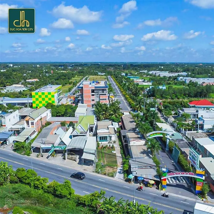 Chính thức mở bán dự án Đức Hòa New City, 5 suất nội bộ, Ck 10%, SHR, đường TL 824, ĐH Tân Tạo