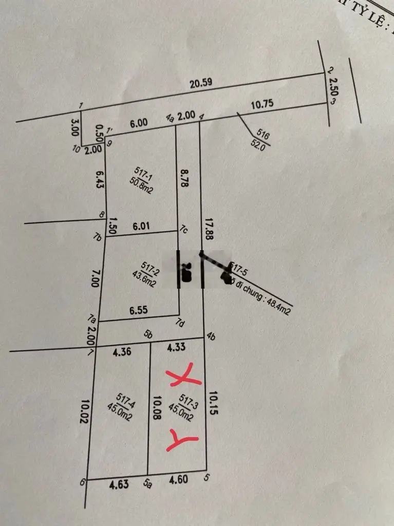 BÁN 2 LÔ ĐẤT THÔN ĐAN NHIỄM, XÃ KHÁNH HÀ, THƯỜNG TÍN -43.6m và 50.8m2