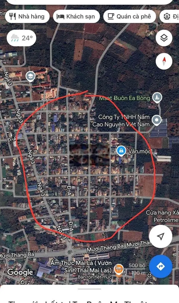 Đất thôn 6 - cư êbur - cách trung tâm tp.bmt ~ 3km - lh: ***