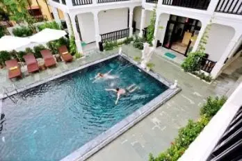 Định cư Mỹ nên bán villa view lúa gần biển An Bàng ngay Hai Bà Trưng kinh doanh tốt 42 tỷ-1500m2