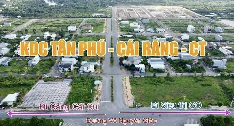 Bán nhà giá 5,1 tỷ, diện tích 207 m2, tại Tân Phú, quận Cái Răng, Cần Thơ