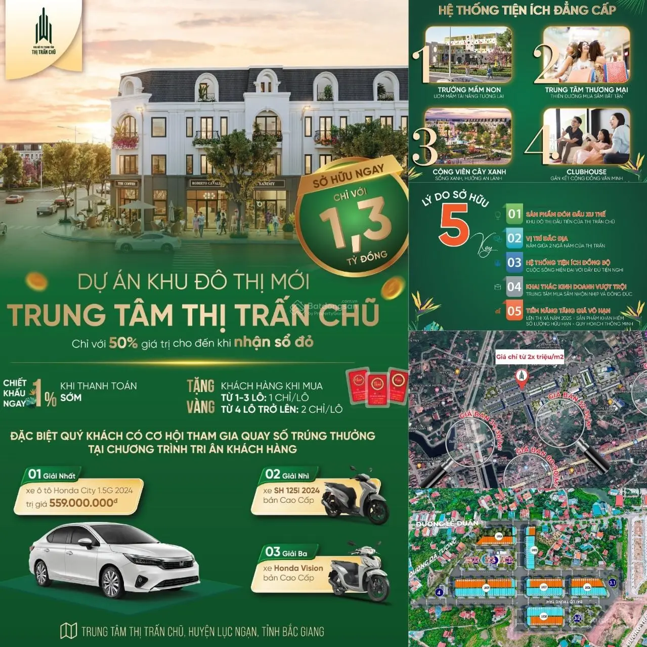 Đất nền Bắc Giang, đón sóng tăng giá 'thị xã