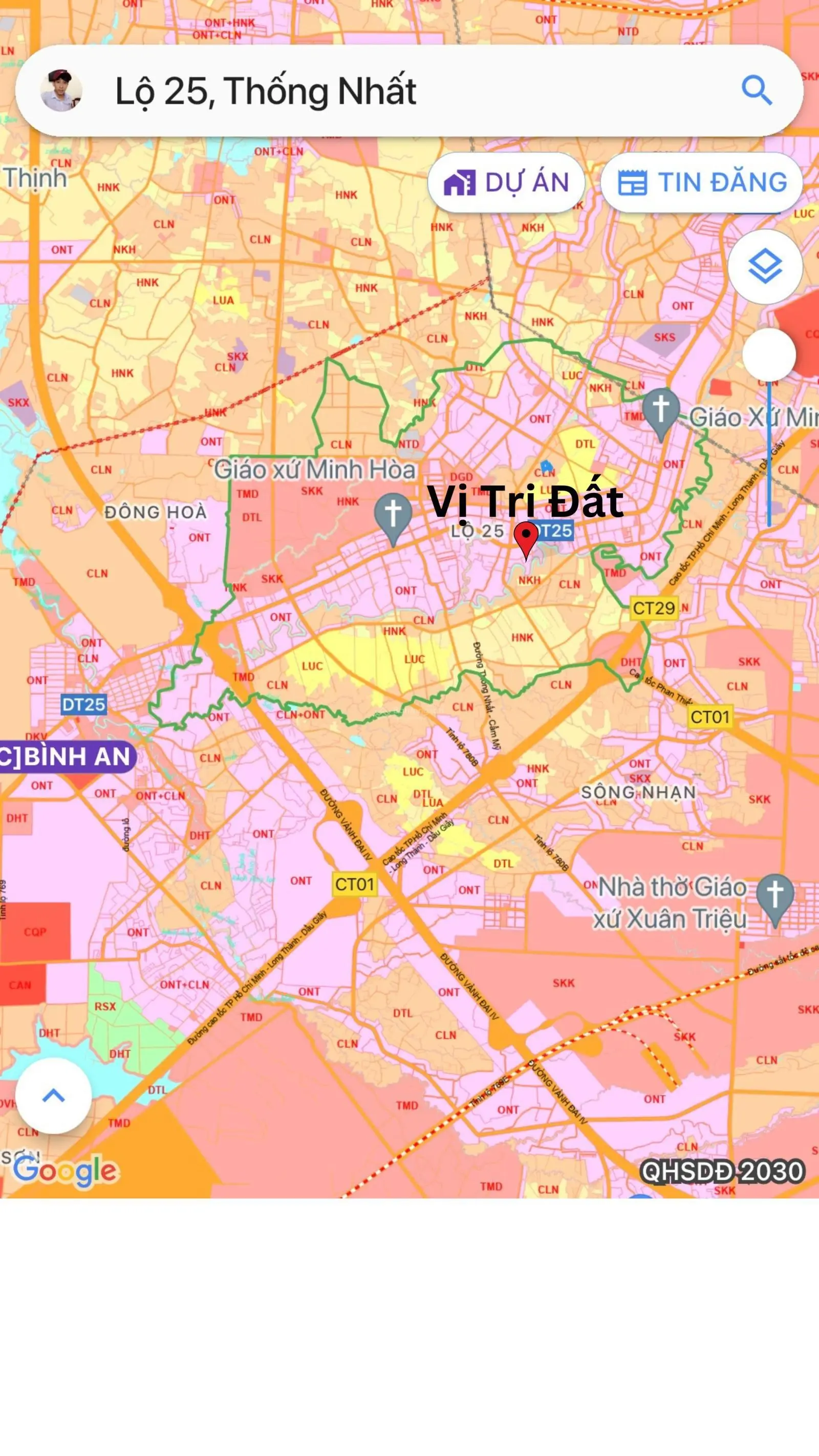 Chính chủ gửi bán lô đất 6151m2 view suối ngay KDC cách đường DT 769 chỉ 200m