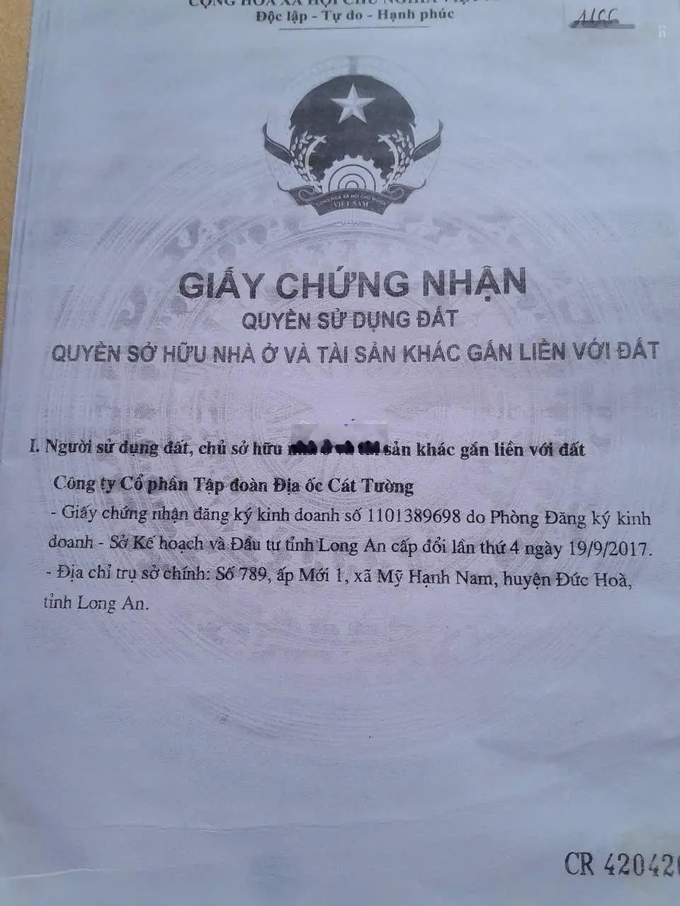 Bán đất nền dự án tại KĐT Cát Tường Phú Hưng, giá cực chất 1,9 tỷ vnd, diện tích 112,5m2