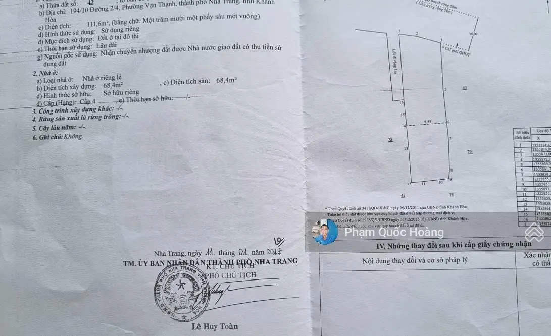 Nhà mặt tiền view sông bờ kè Hà Ra - giá đặc biệt thấp hơn thị trường 160tr/m2 . Liên hệ em Hoàng ạ