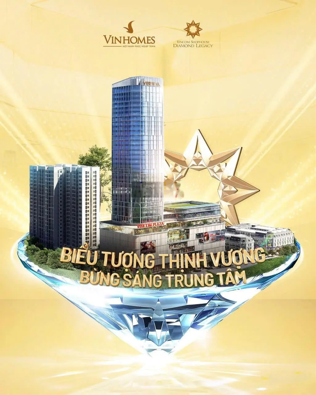 Cơ hội đầu tư vàng cuối năm tại Vincom Shophouse Diamond Legacy trước khi có đợt tăng giá mới