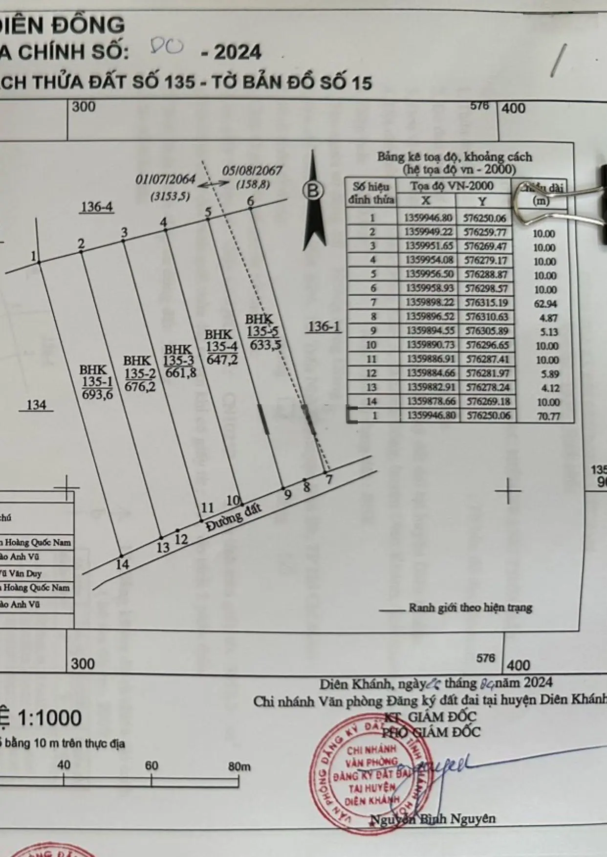 Đẹp quá đẹp, hơn 3000m2 ngang 50m, tặng luôn bản vẽ 5 lô