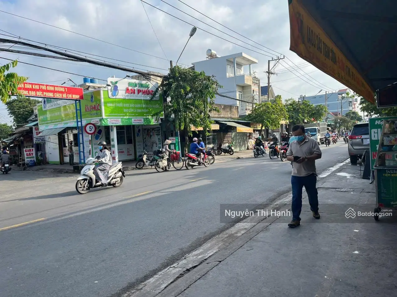 Bán gấp căn nhà mặt tiền thích hợp cho vừa ở vừa kinh doanh - Đường Lê Văn Tách, An Bình, TP Dĩ An