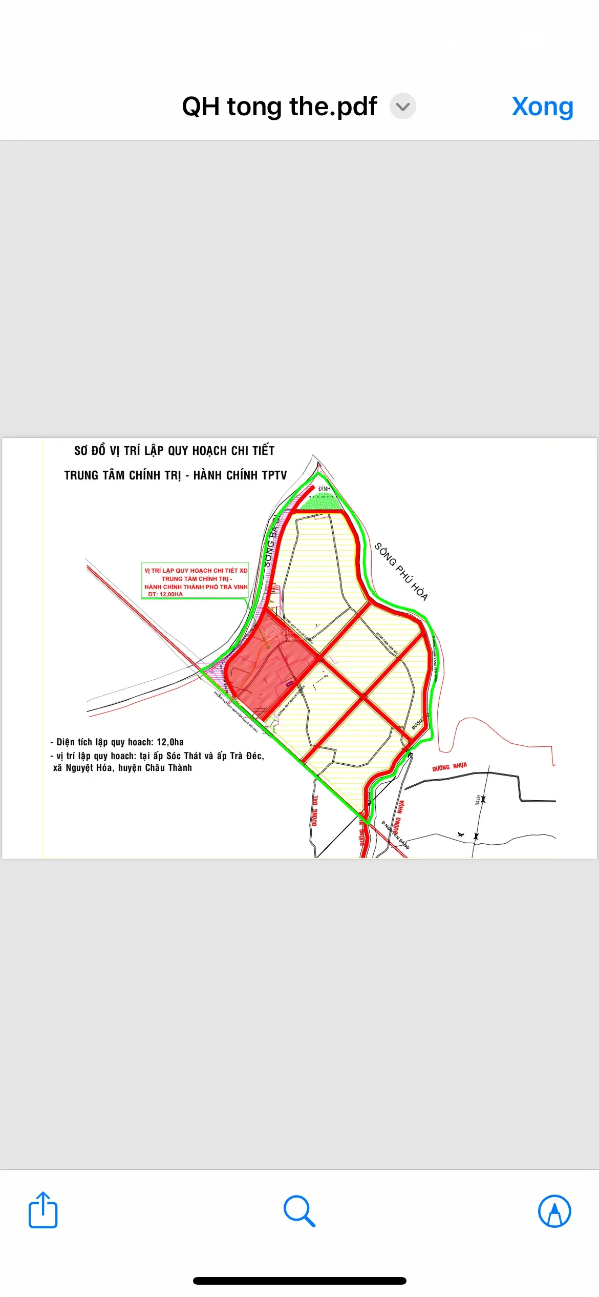 Bán gấp 1000m2 đất 2 MT lộ Dal và sông Sóc Thát, Nguyệt Hóa, Châu Thành, Trà Vinh. Gía: 1.8 tỷ