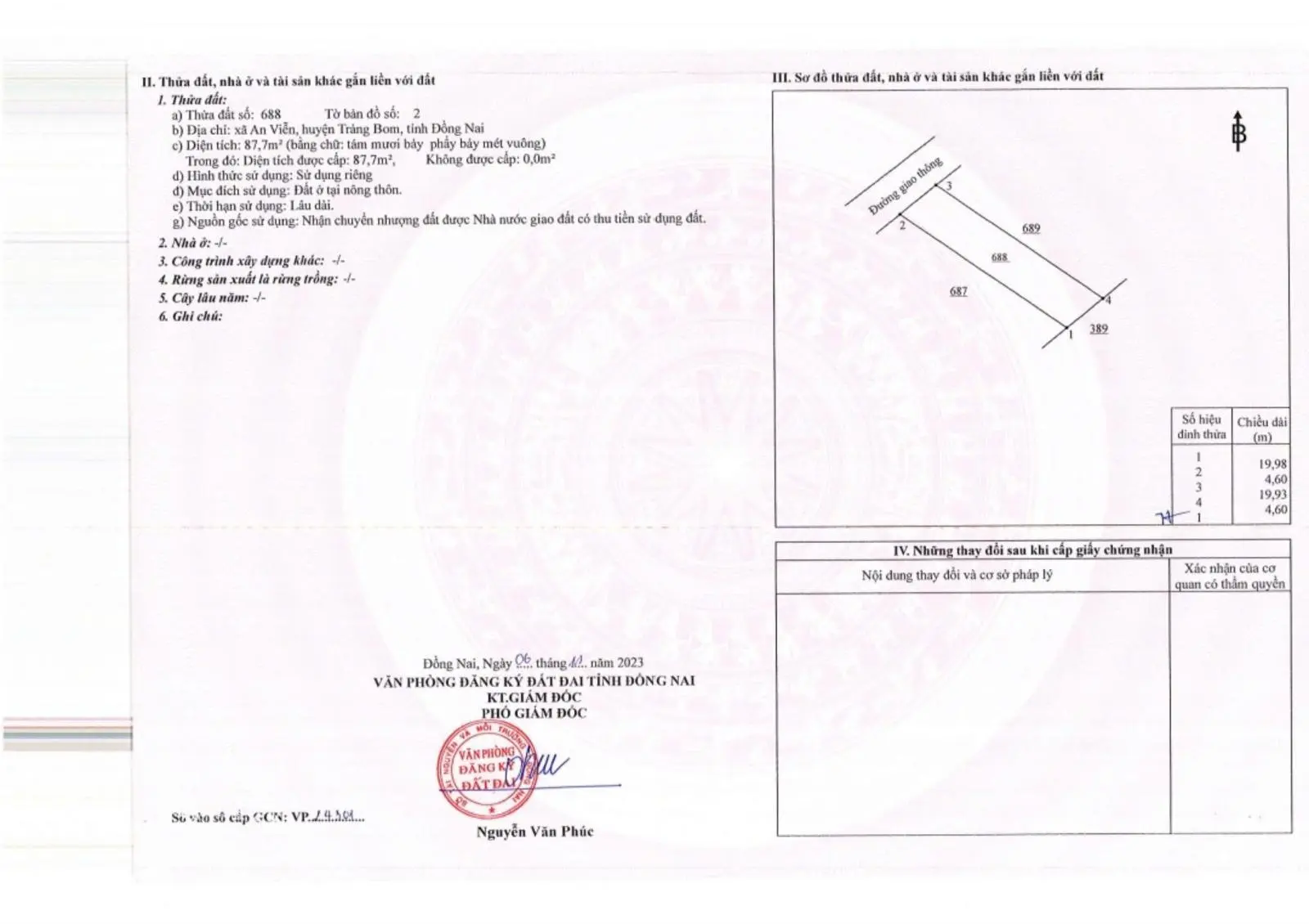 Bán nhà riêng giá 1,35 tỷ / 92m2 tại đường An Viễn - Trảng Bom, Đồng Nai. Nhà mới