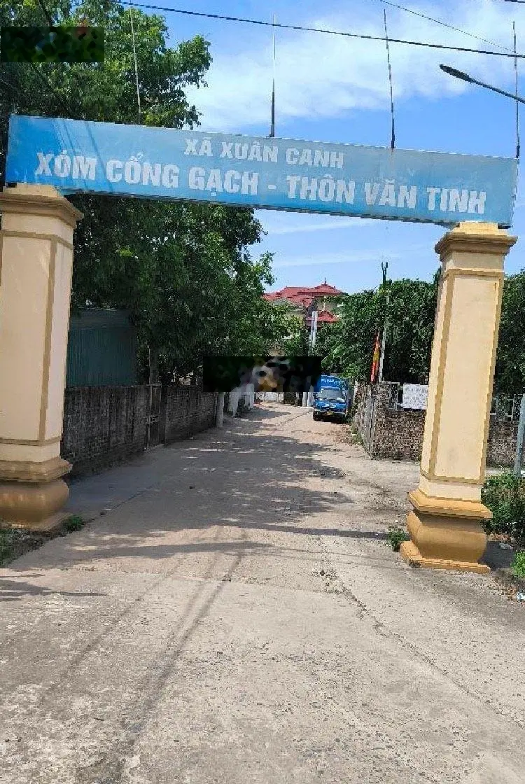 Bán đất thôn Văn Tinh,Xuân Canh, gần cầu Tứ liên,Vin Cổ Loa_ ô tô rất gần_60m_ 3tỷ xíu