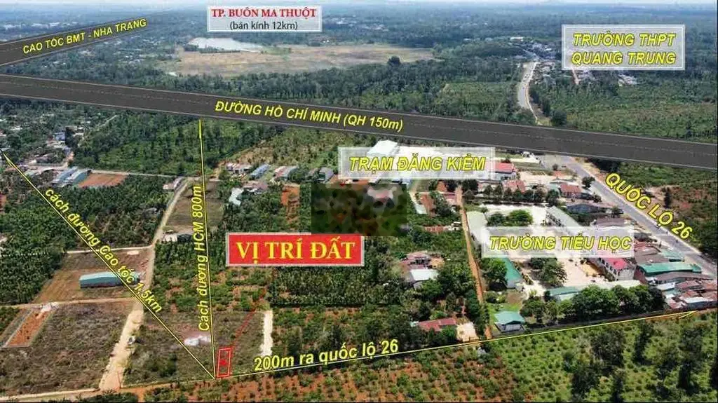 Đất thổ cư tại km15 Hoà Đông gần đường Hcm và cao tốc